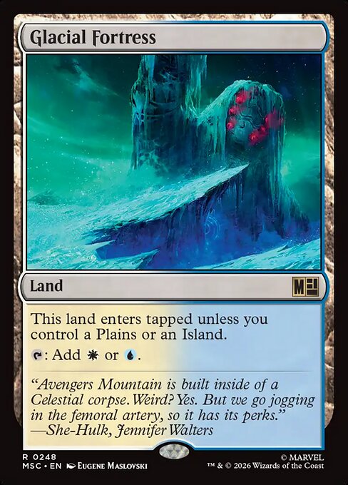 Glacial Fortress - Surge Foil