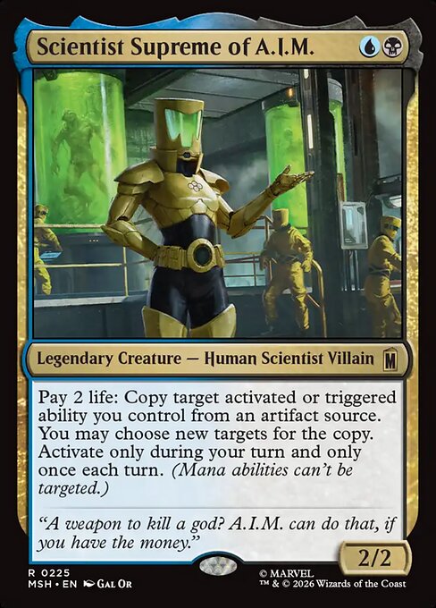 Scientist Supreme of A.I.M. - Foil