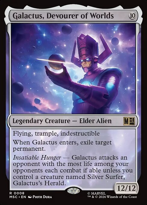 Galactus, Devourer of Worlds - Surge Foil