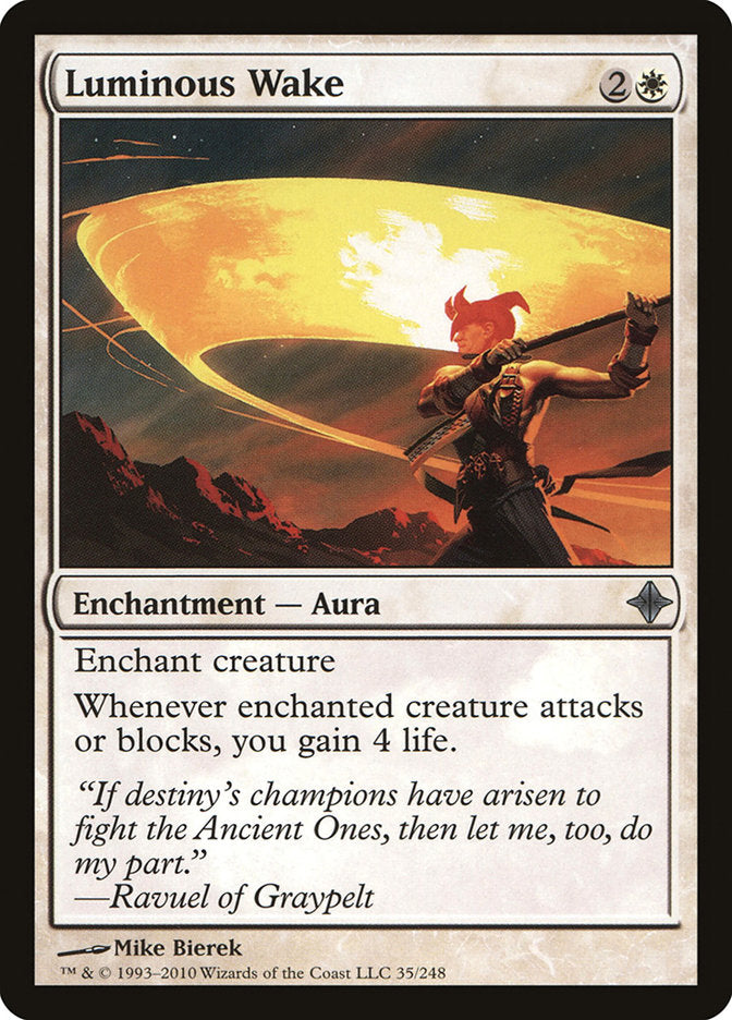 Luminous Wake - Foil