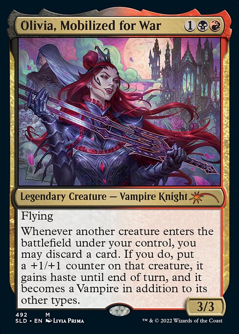 Olivia, Mobilized for War - Foil