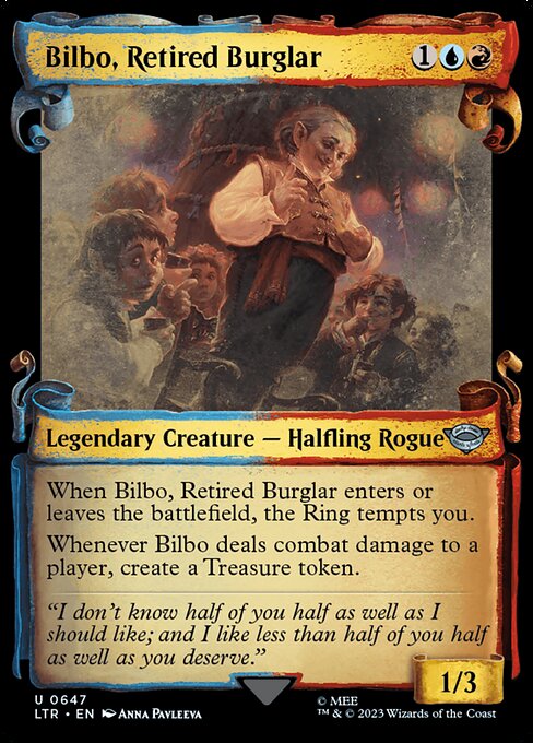 Bilbo, Retired Burglar - Silver Foil