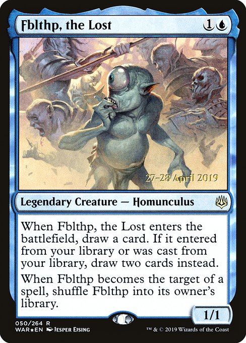 Fblthp, the Lost - Foil - Prerelease Promo