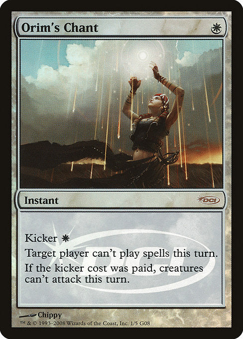 Orim's Chant - Foil - Judge Promo