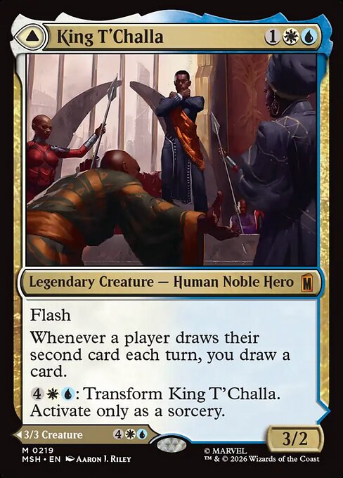 King T'Challa - Foil