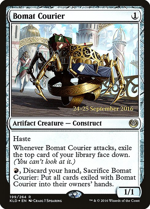 Bomat Courier - Foil - Prerelease Promo