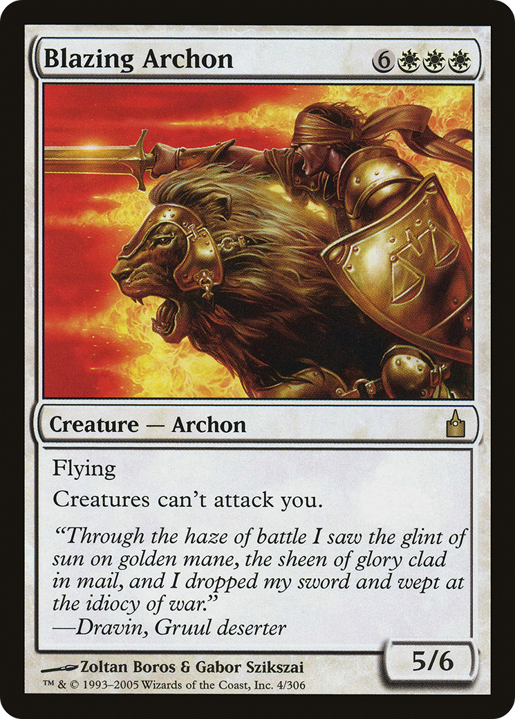 Blazing Archon - Foil
