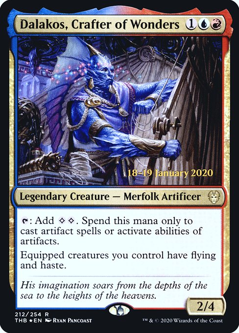 Dalakos, Crafter of Wonders - Foil - Prerelease Promo
