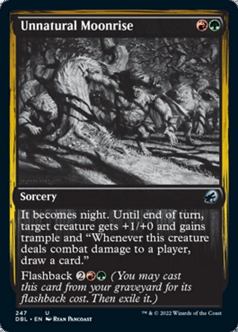Unnatural Moonrise - Foil