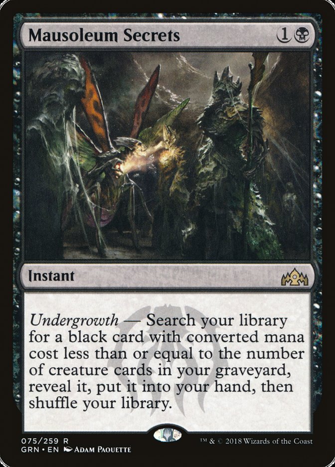 Mausoleum Secrets - Foil