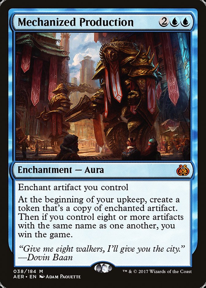 Mechanized Production - Foil
