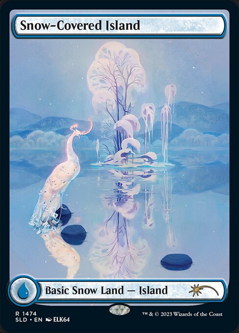 Snow-Covered Island  (1474) - Foil