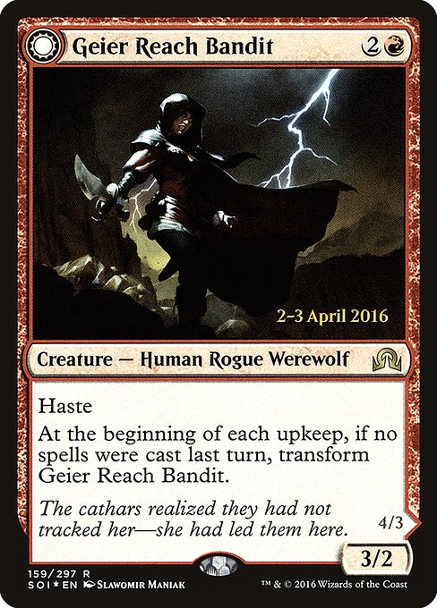 Geier Reach Bandit - Foil - Prerelease Promo