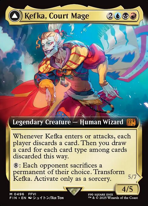 Kefka, Court Mage - Foil