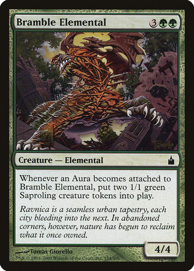Bramble Elemental - Foil