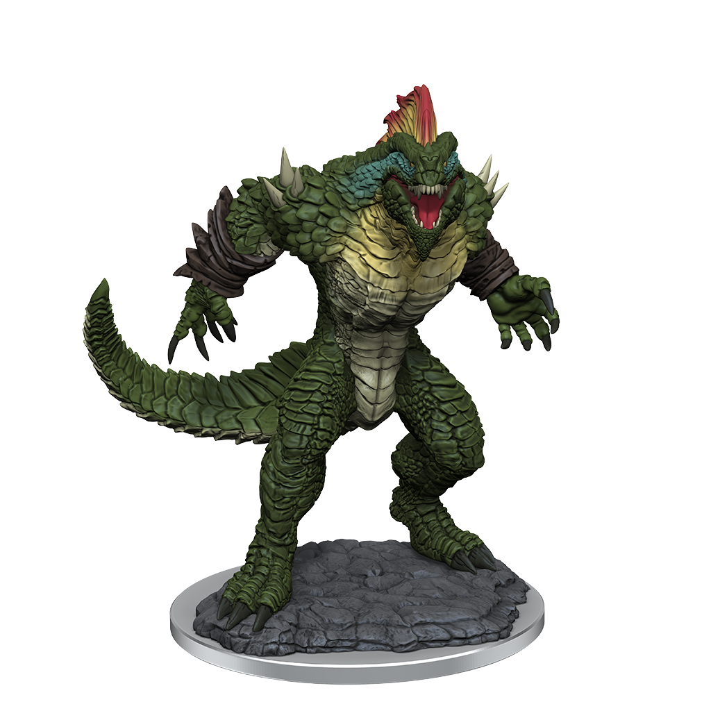 D&D Unpainted Minis - Lizardfolk Render