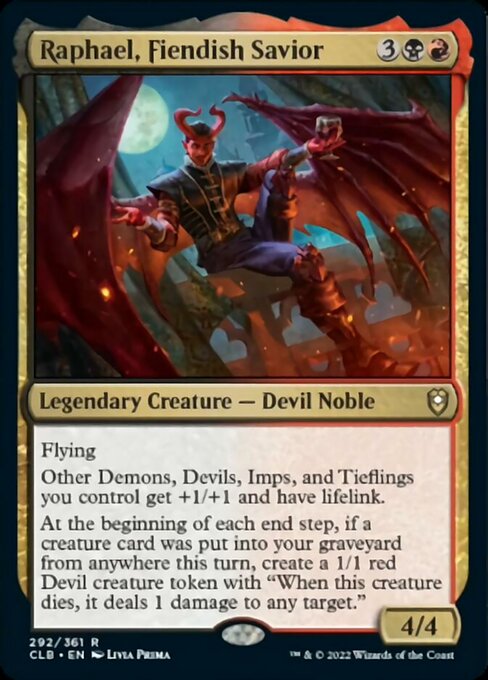 Raphael, Fiendish Savior - Foil