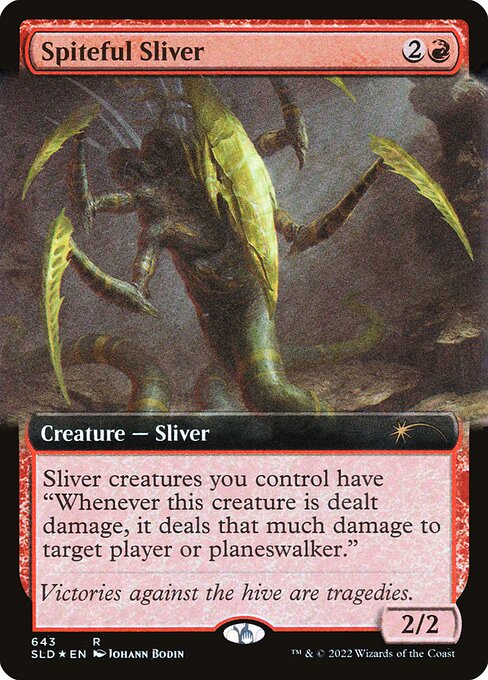 Spiteful Sliver - Foil