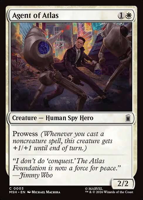 Agent of Atlas - Foil