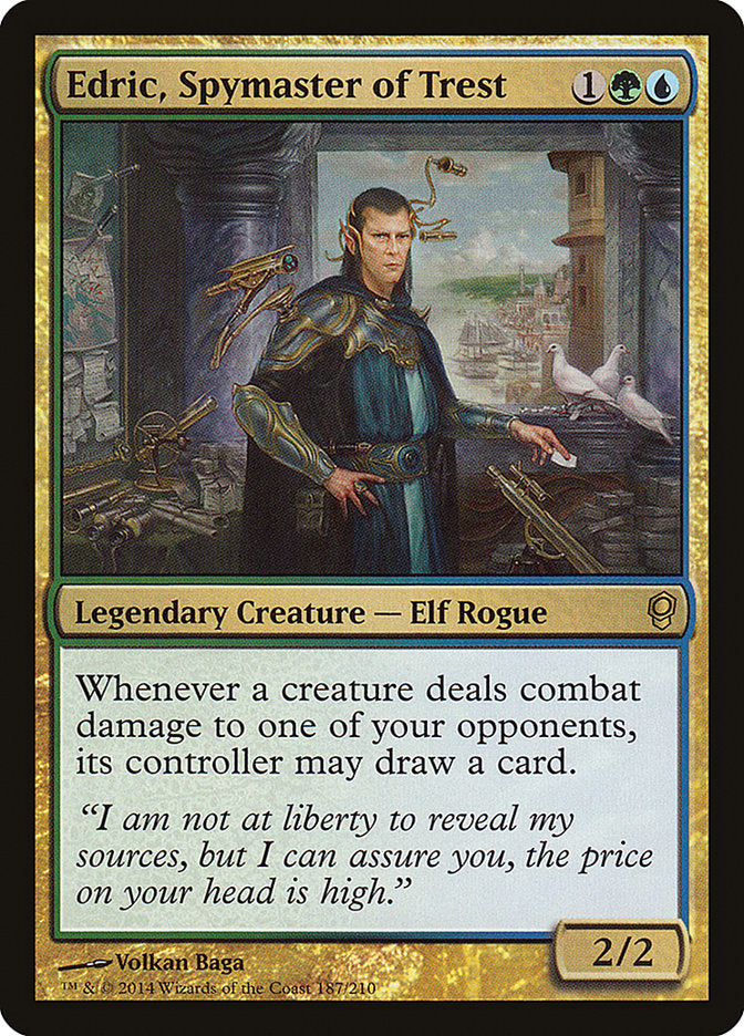 Edric, Spymaster of Trest - Foil