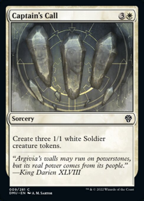 Captain's Call - Foil
