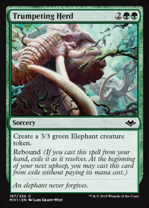 Trumpeting Herd - Foil