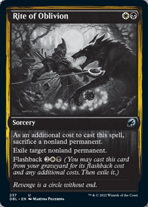 Rite of Oblivion - Foil