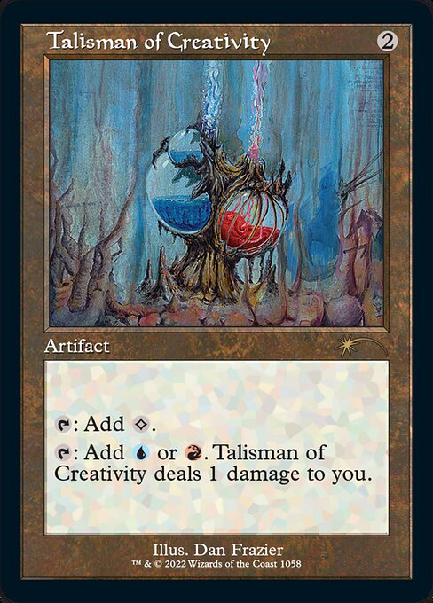 Talisman of Creativity - Foil Etched