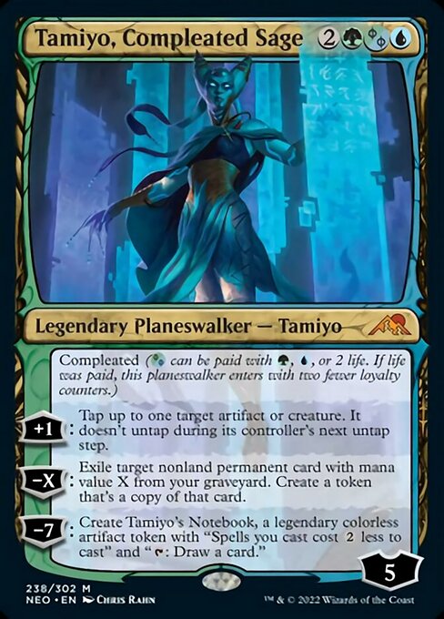 Tamiyo, Compleated Sage - Foil