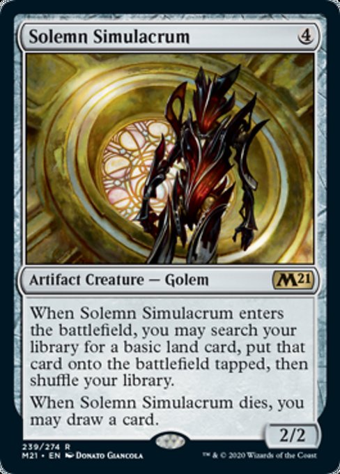 Solemn Simulacrum - Foil