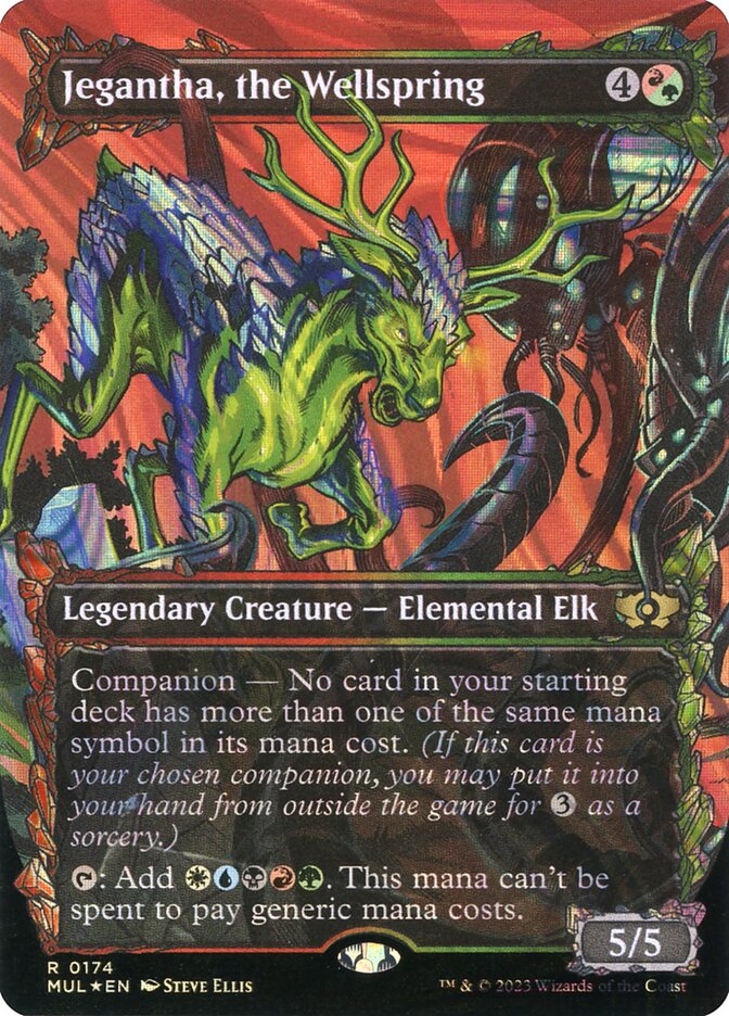 Jegantha, the Wellspring - Halo Foil