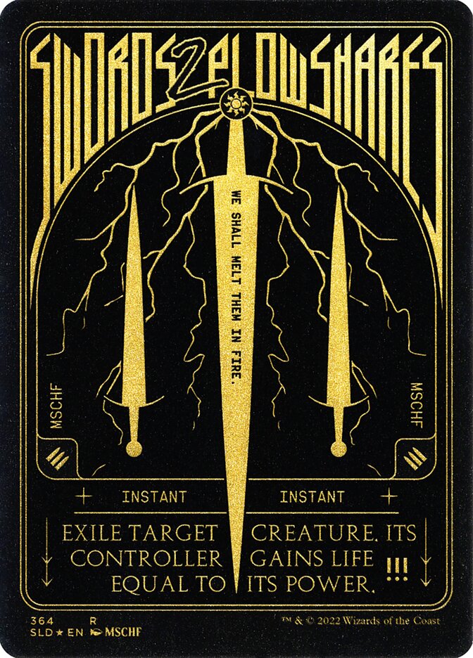 Swords to Plowshares  (364) - Foil Etched