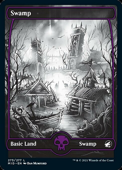 Swamp (273) - Full Art - Foil