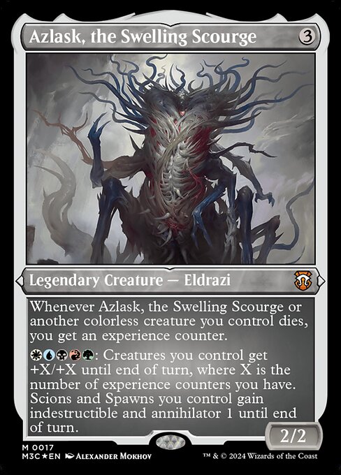 Azlask, the Swelling Scourge - Foil-Etched