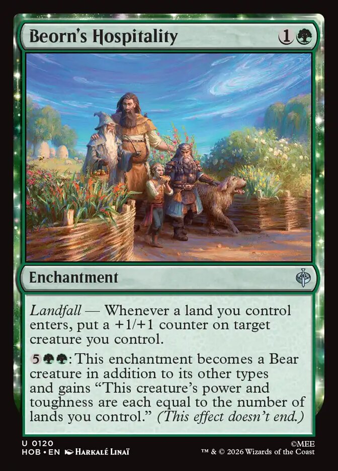 Beorn's Hospitality - Foil