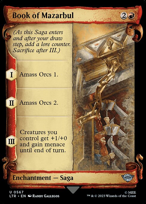 Book of Mazarbul - Silver Foil