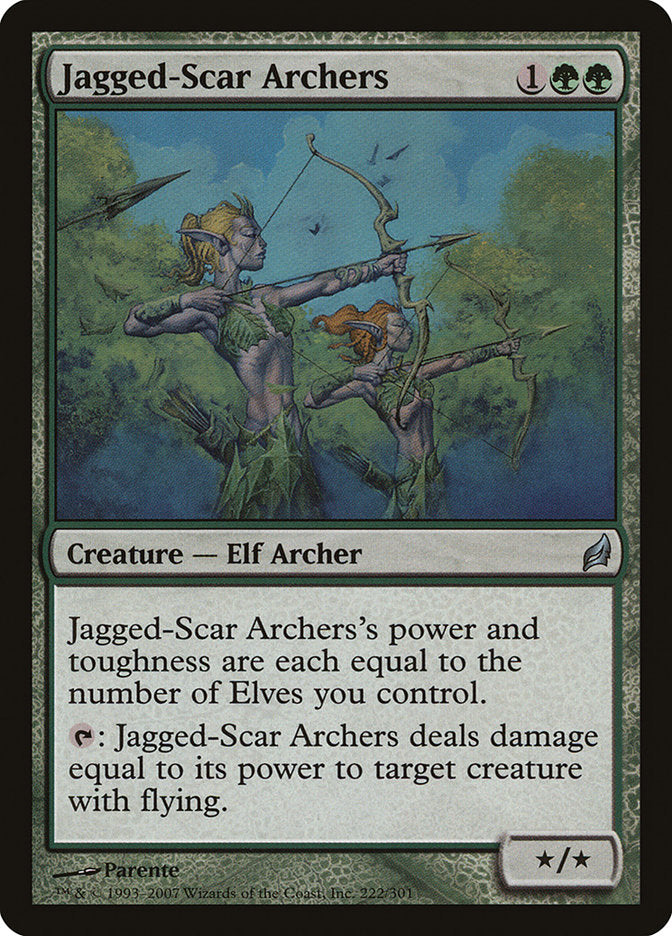 Jagged-Scar Archers - Foil
