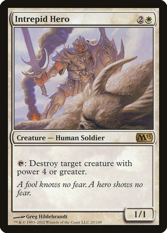 Intrepid Hero - Foil
