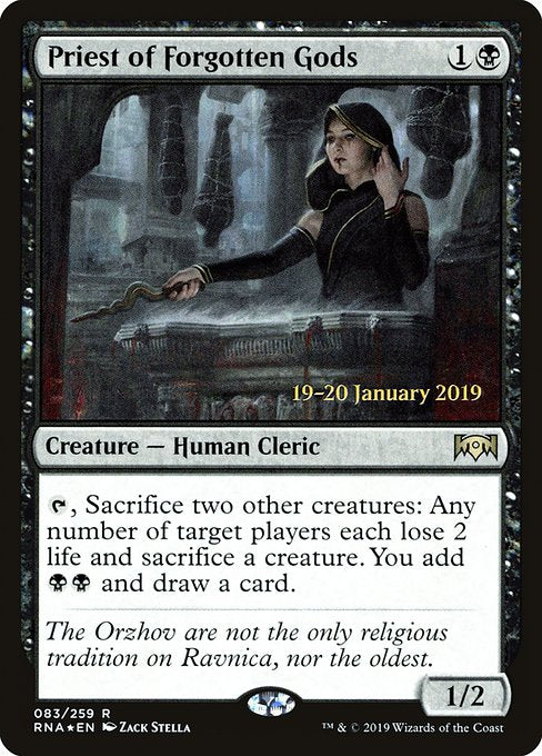 Priest of Forgotten Gods - Foil - Prerelease Promo