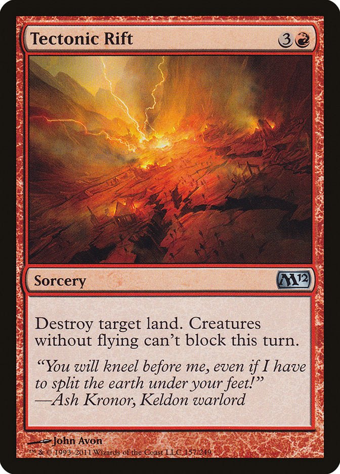 Tectonic Rift - Foil