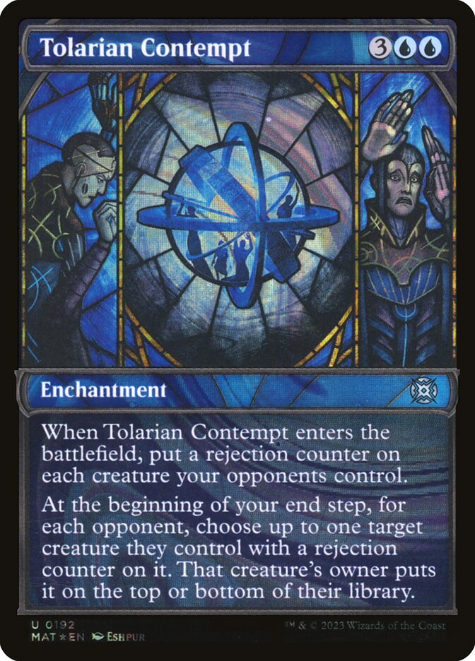 Tolarian Contempt - Halo Foil