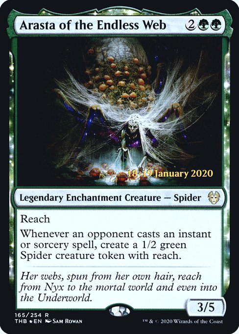 Arasta of the Endless Web - Foil - Prerelease Promo