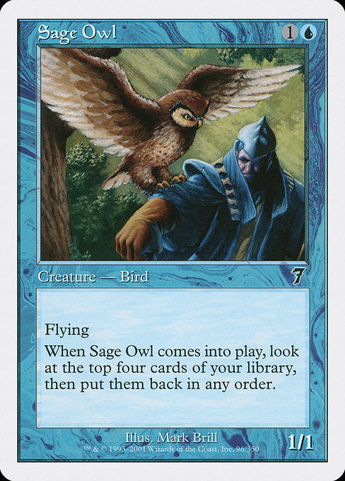 Sage Owl - Foil