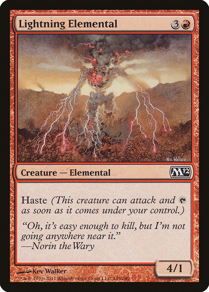 Lightning Elemental - Foil