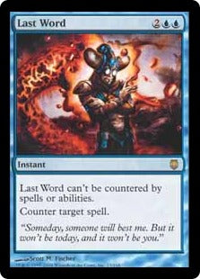 Last Word - Foil