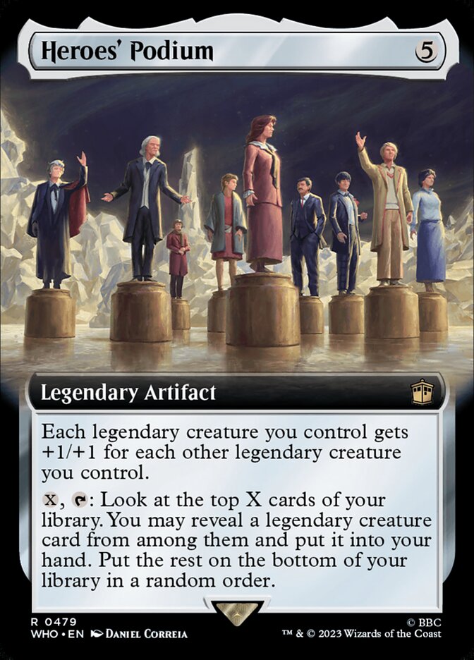 Heroes' Podium - Foil