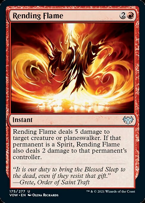 Rending Flames - Foil