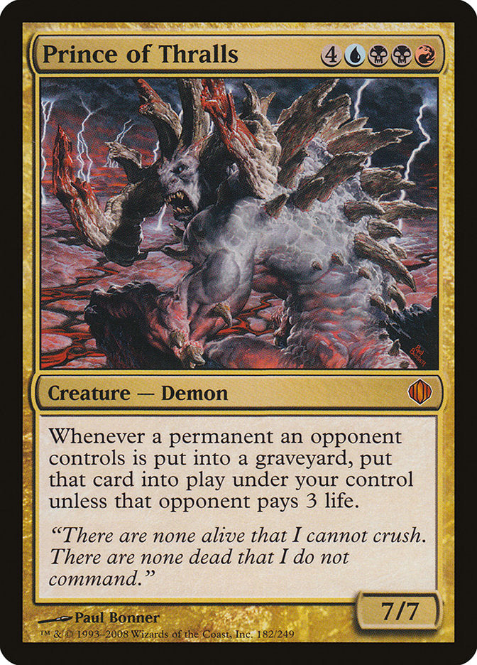Prince of Thralls - Foil