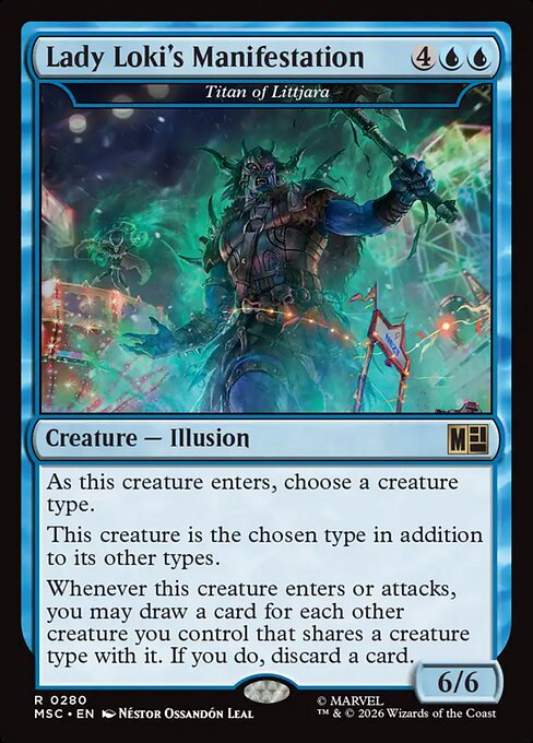Titan of Littjara (Lady Loki's Manifestation) - Surge Foil