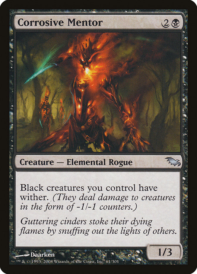 Corrosive Mentor - Foil